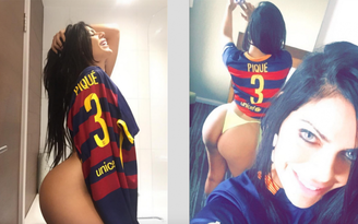 Miss Bumbum chuyển sang tán tỉnh Gerard Pique