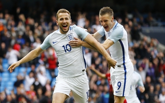 Tuyển Anh 2-1 Thổ Nhĩ Kỳ: Kane và Vardy cùng lập công