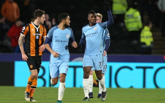 Man City leo lên vị trí thứ 2 Premier League