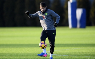 Diego Costa trở lại tập nhưng chưa thèm nhìn mặt HLV Conte