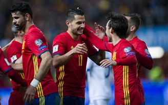 Vòng loại World Cup 2018: Tây Ban Nha giữ ngôi đầu bảng trước sự bám đuổi của Ý