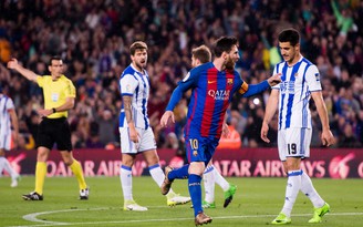 Messi tiến gần đến mốc 500 bàn thắng cho Barcelona