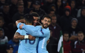 Man City đại thắng trong trận ra quân ở Champions League