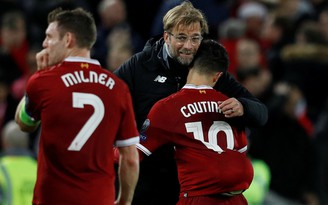 Liverpool & Coutinho cùng tạo ra những kỷ lục ở Champions League