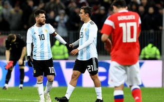 Messi làm giảm cơ hội dự World Cup của Dybala