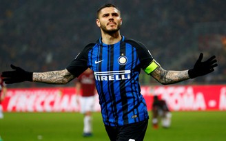 Icardi sánh ngang Ronaldo và Ibrahimovic ở thành ghi bàn cho Inter