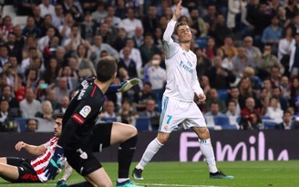 Ronaldo cứu thua cho Real Madrid trước Bilbao