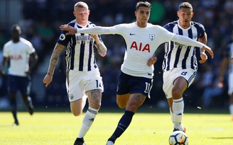 West Brom quật cường đánh bại Tottenham