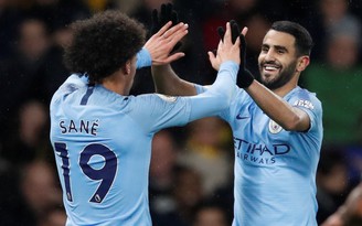 Man City duy trì mạch trận bất bại ở Premier League