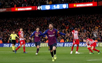 Đánh bại Atletico Madrid, Barcelona cầm chắc chức vô địch La Liga