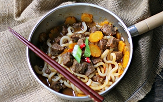 Mì udon thịt bò dễ làm mà cực ngon