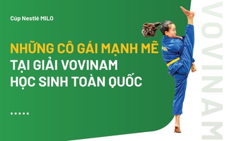 Những cô gái mạnh mẽ tại giải Vovinam học sinh toàn quốc