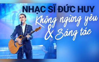 Nhạc sĩ Đức Huy: Không ngừng yêu và sáng tác