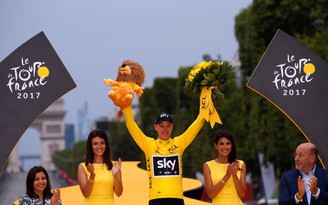 Froome đoạt áo vàng chung cuộc Tour de France 2017