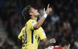 Neymar tỏa sáng trong trận ra mắt, PSG thắng đậm Guingamp