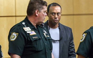 Tiger Woods bị kết án vì vụ bất tỉnh trên xe hơi