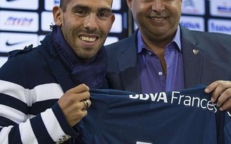 Trở lại Boca Juniors, Tevez lại khiến người hâm mộ Trung Quốc tức giận