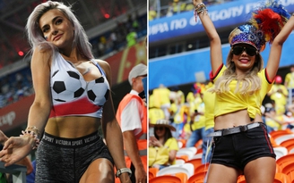 FIFA yêu cầu nhà đài ngưng 'phóng to' bóng hồng nóng bỏng trên khán đài World Cup