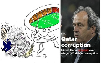 Bí mật khoản tiền Qatar hối lộ Platini để giành quyền đăng cai World Cup 2022
