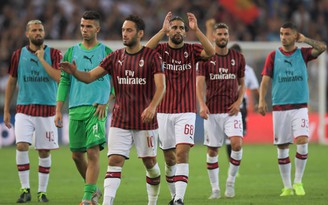 Serie A: Cuộc cải tổ của AC Milan khởi đầu bằng thất bại