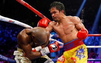 Bị Mayweather chê già, võ sĩ huyền thoại Pacquiao nổi đóa thách thức