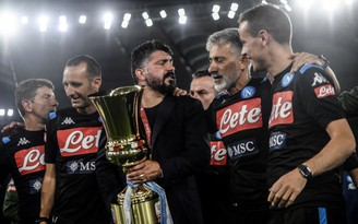 Gattuso cảm ơn 'Thần bóng đá' khi đoạt danh hiệu đầu tiên trong nghiệp HLV