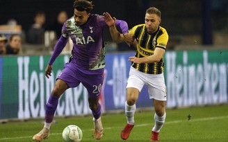 Kết quả Europa Conference League, Vitesse 1-0 Tottenham: Spurs bế tắc với đội hình dự bị