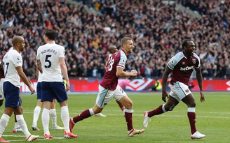 Kết quả Ngoại hạng Anh, West Ham 1-0 Tottenham: Spurs hụt bước tốp 4