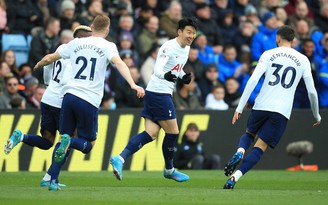 Son Heung-min lập hattrick, ‘Gà trống” Tottenham gáy vang ở Villa Park