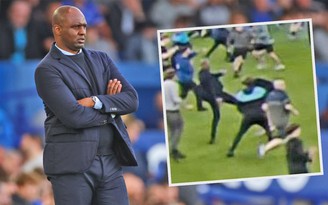 Cảnh sát điều tra vụ HLV Patrick Vieira đá CĐV của Everton