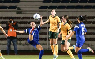 Tuyển nữ Philippines gây sốc khi đánh bại Úc ở giải Đông Nam Á 2022