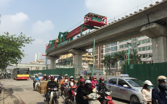 Đường sắt đô thị Cát Linh - Hà Đông: Chậm tiến độ và mất an toàn
