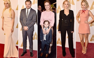 Sao chưng diện dự tiệc khởi động Oscar 2016