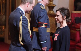 Victoria Beckham được phong tước hiệu Sĩ quan Vương quốc Anh