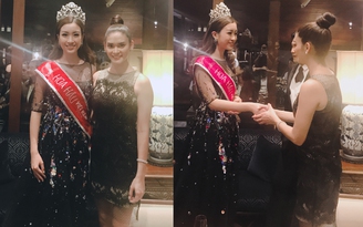 Pia Wurtzbach hứa giúp đỡ nếu Đỗ Mỹ Linh đi thi quốc tế