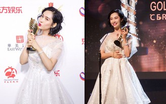 Chu Nhân nhận giải Nữ diễn viên xuất sắc tại Liên hoan phim Trung Mỹ