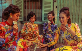 Tái hiện Sài Gòn xưa trên áo dài