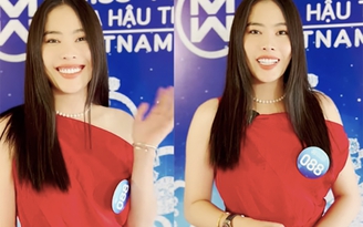 Nam Em bị nhận xét thiếu nghiêm túc khi thi Hoa hậu Thế giới Việt Nam