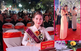 Hoa hậu Mạc Thị Minh thắp nến tri ân, tưởng niệm anh hùng liệt sĩ