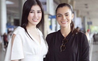 Hoa hậu Liên lục địa Karen Gallman đến Việt Nam
