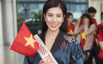 Dương Yến Nhung mang 120kg hành lý dự thi 'Miss Tourism Queen Worldwide 2019'