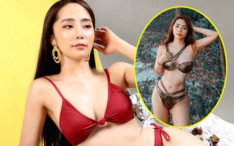 'Cá sấu chúa' Quỳnh Nga diện bikini cắt xẻ táo bạo