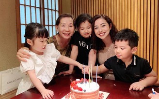 Mẹ chồng mừng sinh nhật Hoa hậu Jennifer Phạm