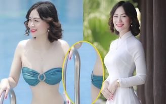 Thí sinh Hoa hậu Việt Nam bị chê photoshop quá đà đến 'méo cả cột'