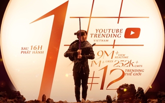 'Hoa hải đường' của Jack lên Top 1 trending Việt Nam, bắt đầu 'càn quét' quốc tế