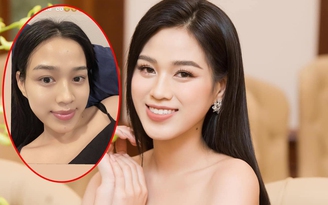Hé lộ mặt mộc của Hoa hậu Đỗ Thị Hà