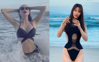 Diễm My, Minh Hằng đăng ảnh diện áo tắm nóng bỏng