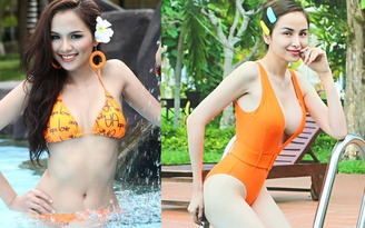 Hoa hậu Diễm Hương đăng ảnh diện bikini cách đây 11 năm