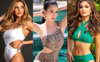 Body nóng bỏng của Phương Anh và loạt thí sinh Hoa hậu Quốc tế