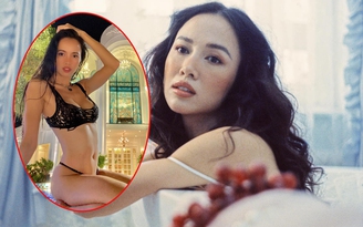 Diễn viên Vũ Ngọc Anh diện bikini khoe hình thể nóng bỏng